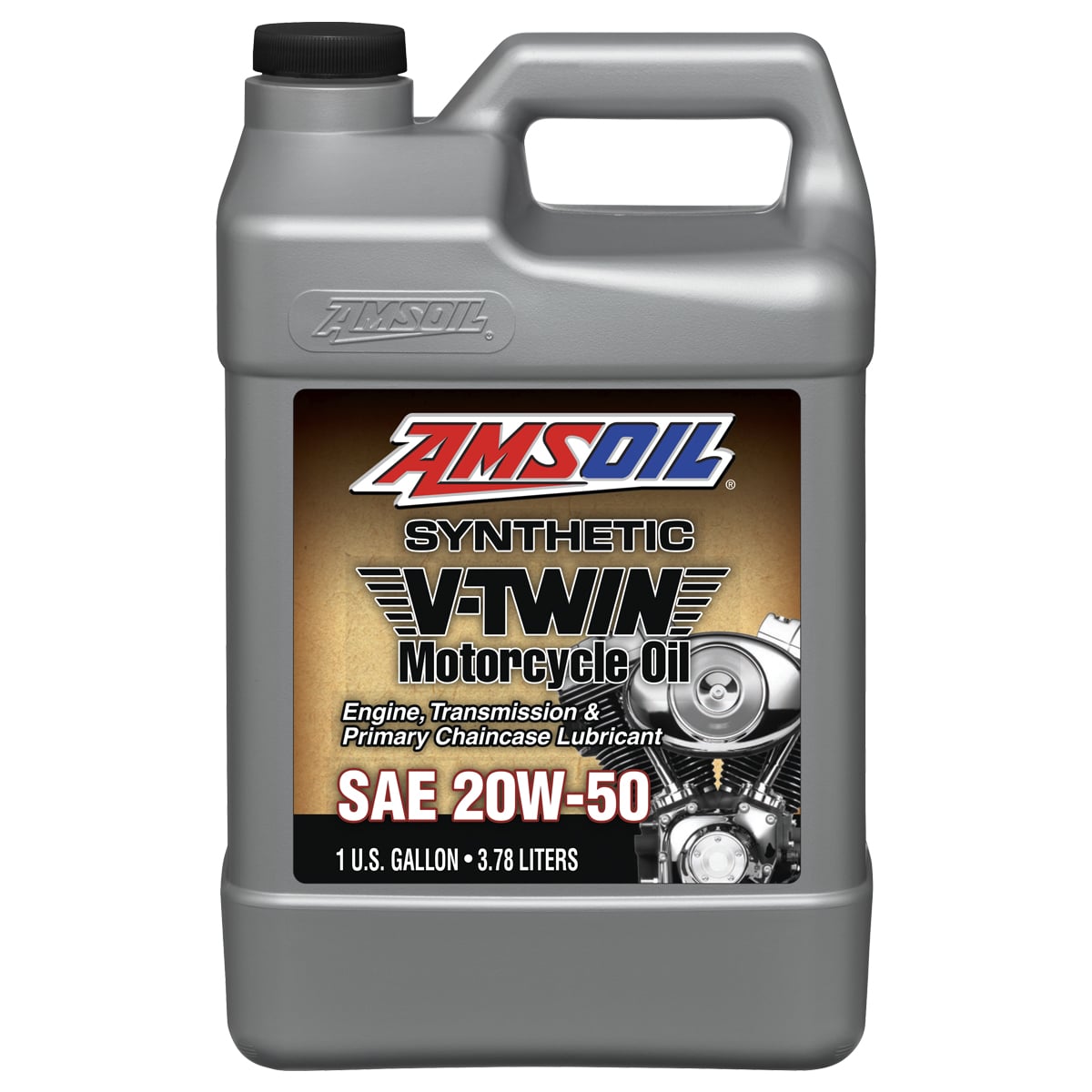 20W-50 Synthetic V-Twin Motorcycle Oil