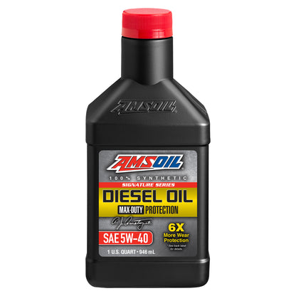 Signature Series Max-Duty Synthetic Diesel Oil 5W-40