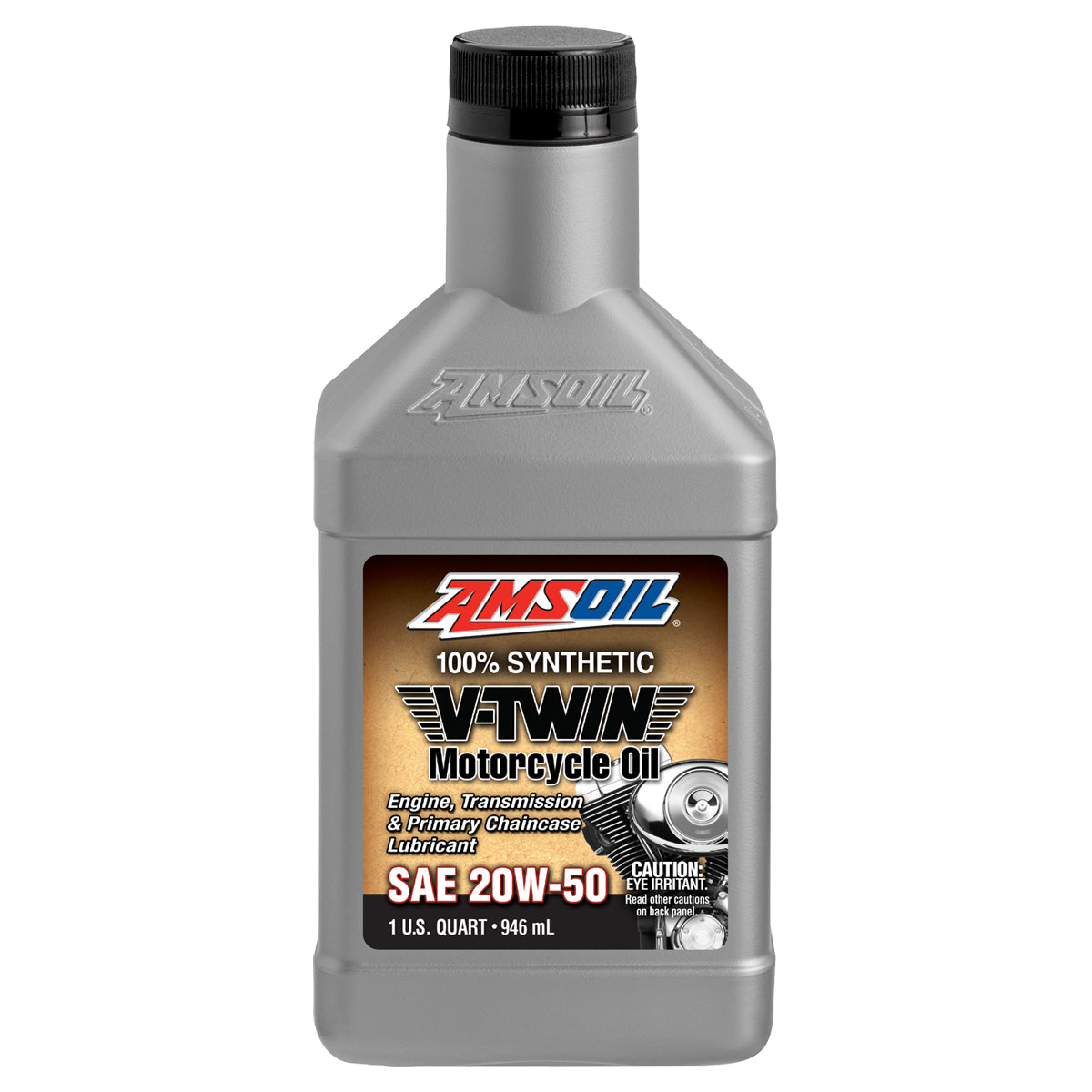 20W-50 Synthetic V-Twin Motorcycle Oil