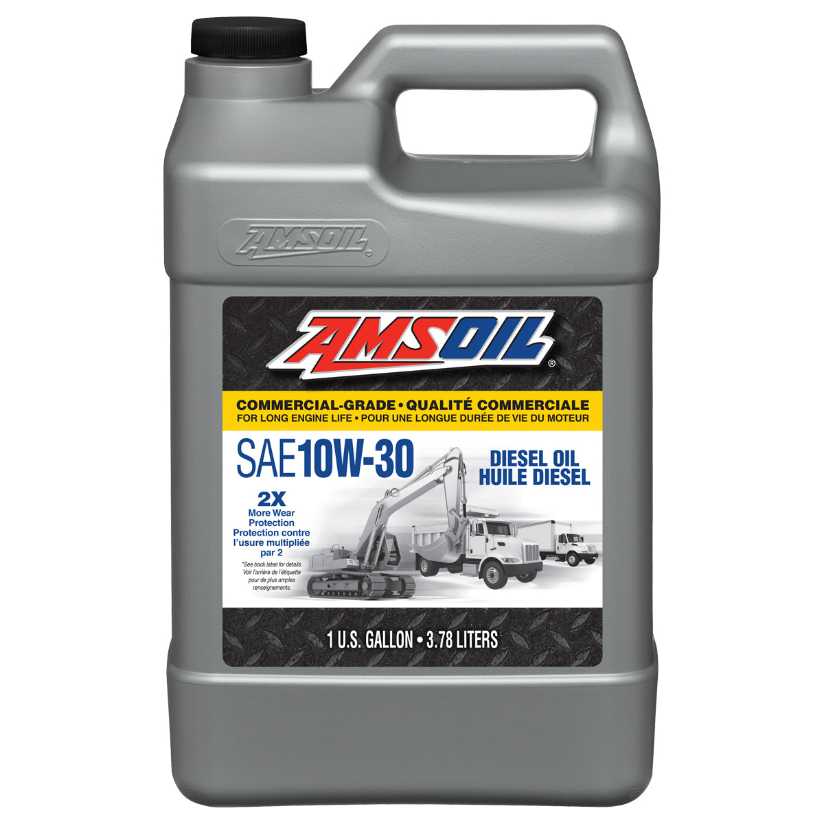 10W-30 Commercial-Grade Diesel Oil 9.46L