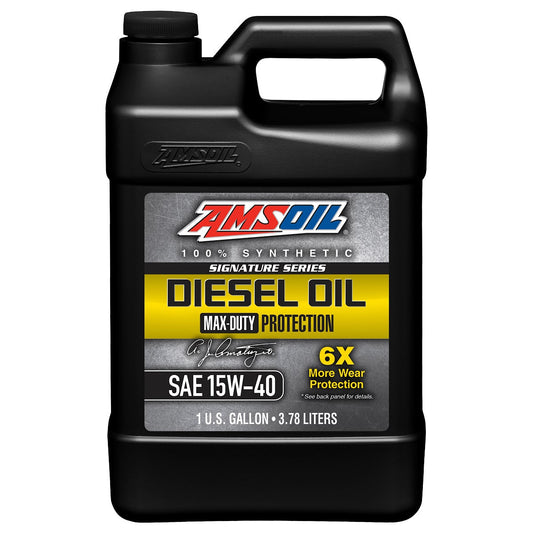 Signature Series Max-Duty Synthetic Diesel Oil 15W-40