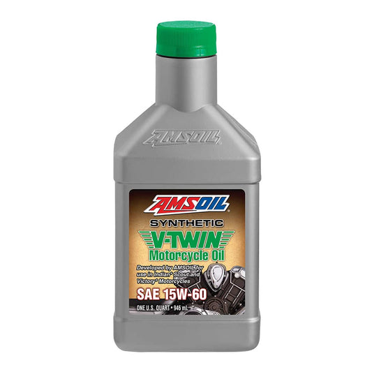 15W-60 Synthetic V-Twin Motorcycle Oil